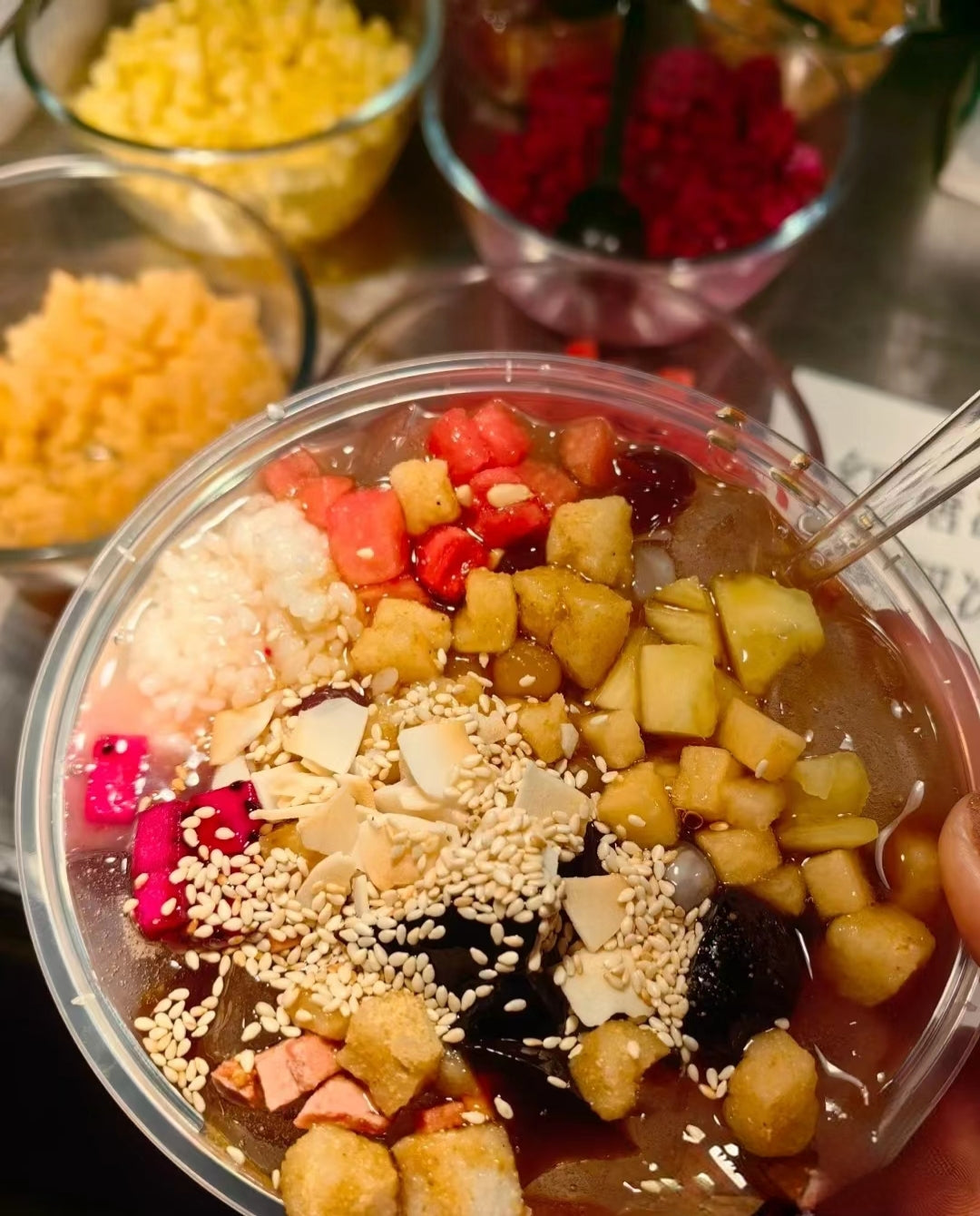 Chinese-style ice powder(Anchor development)