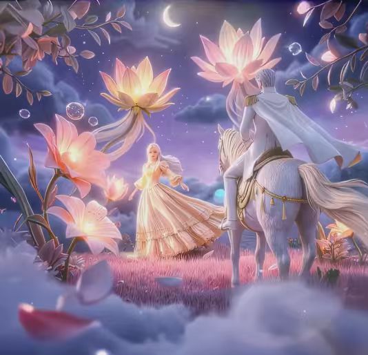 身骑白马Riding a white horse(Anchor development)