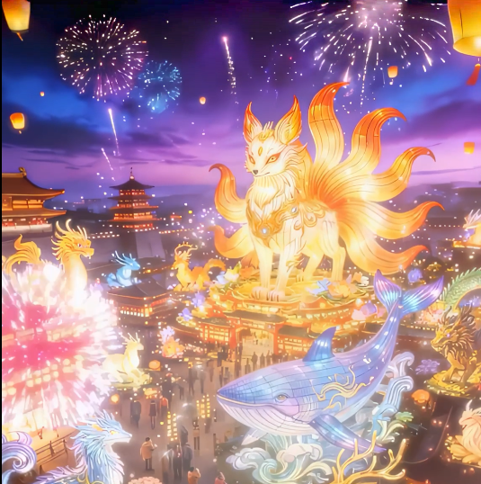 华灯贺岁(1) Huadeng Happy New Year (1)(Anchor development)