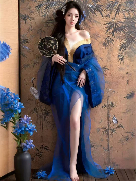 Blue battle robe(Anchor development)