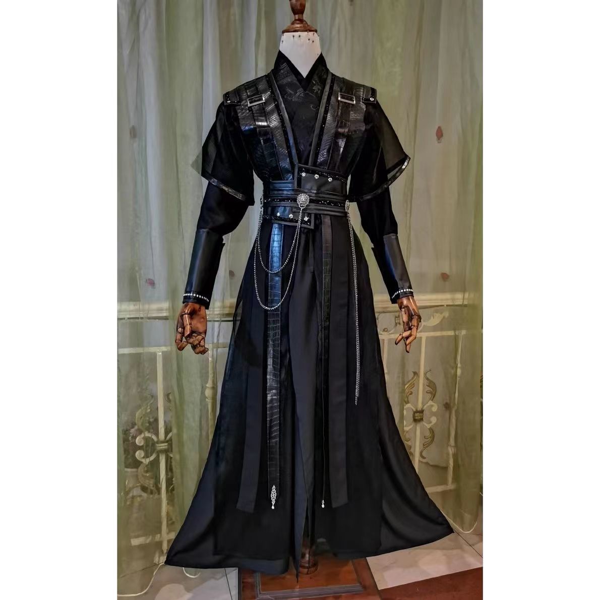 Ancient costume black strength suit(Anchor development)