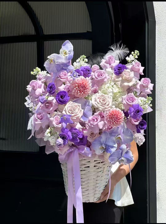 Gentle Purple Hug Basket(Anchor development)