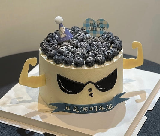 Cool Blueberry Cake(Anchor development)