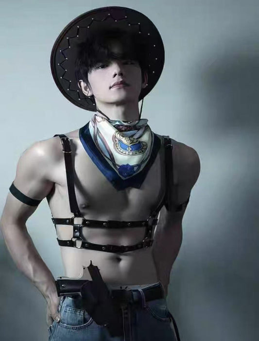 COS anime Natsuya accessory shoulder strap(Anchor development)